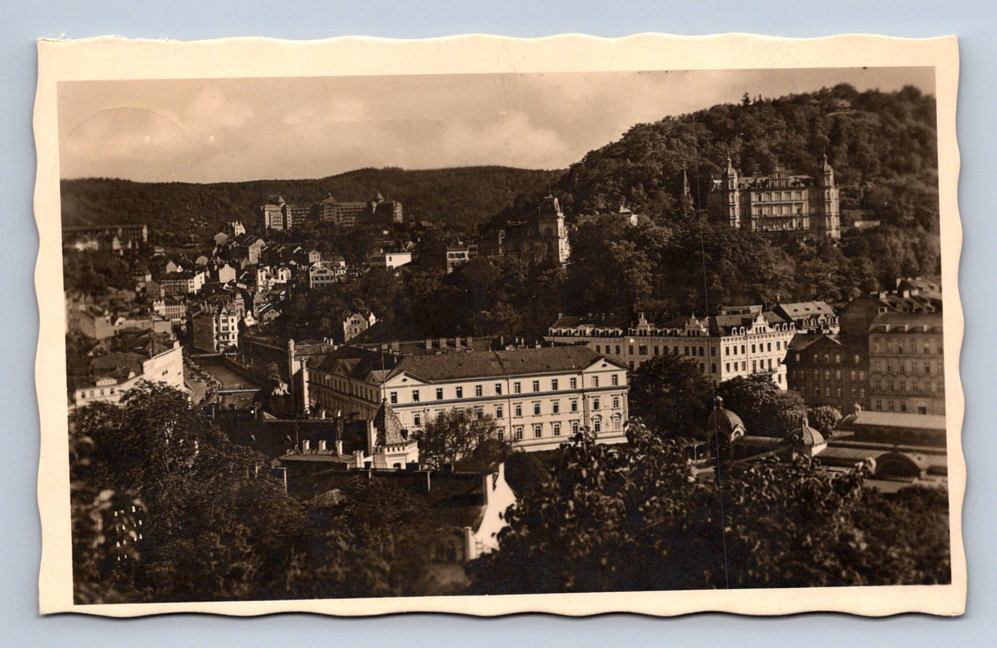 Pohlednice KARLOVY VARY - CELKOVÝ POHLED (ST949)