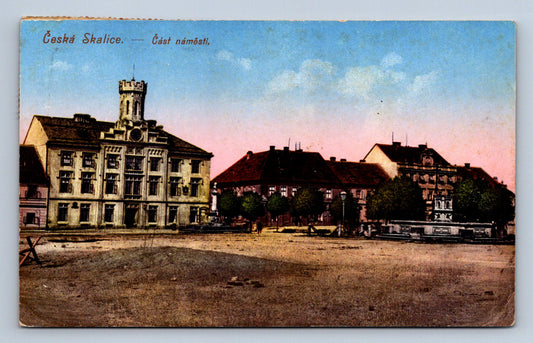 Pohlednice ČESKÁ SKLAICE - ČÁST NÁMĚSTÍ (ST953)