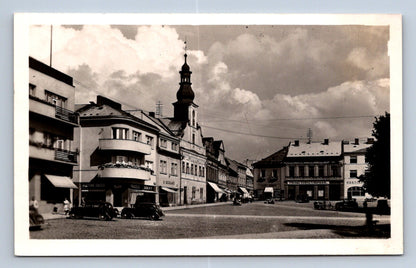 Pohlednice RYCHNOV NAD KNĚŽNOU - NÁMĚSTÍ (ST966)