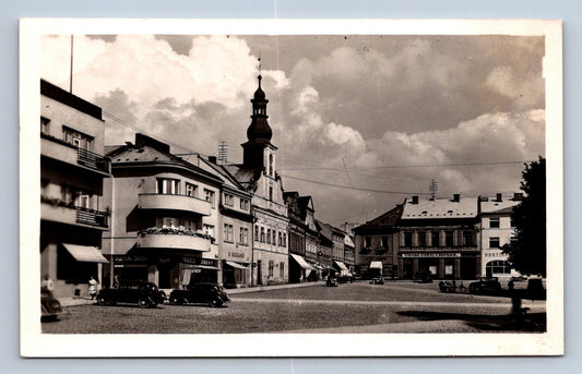 Pohlednice RYCHNOV NAD KNĚŽNOU - NÁMĚSTÍ (ST966)