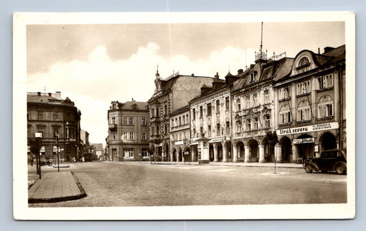 Pohlednice RUMBURK - NÁMĚSTÍ DR. E. BENEŠE (ST970)