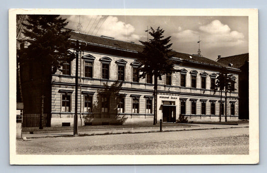 Pohlednice PODBOŘANY - NÁRODNÍ ŠKOLA (ST971)