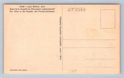 Pohlednice OLTÁŘ V KAPLI MOHYLY MÍRU (ST2564)