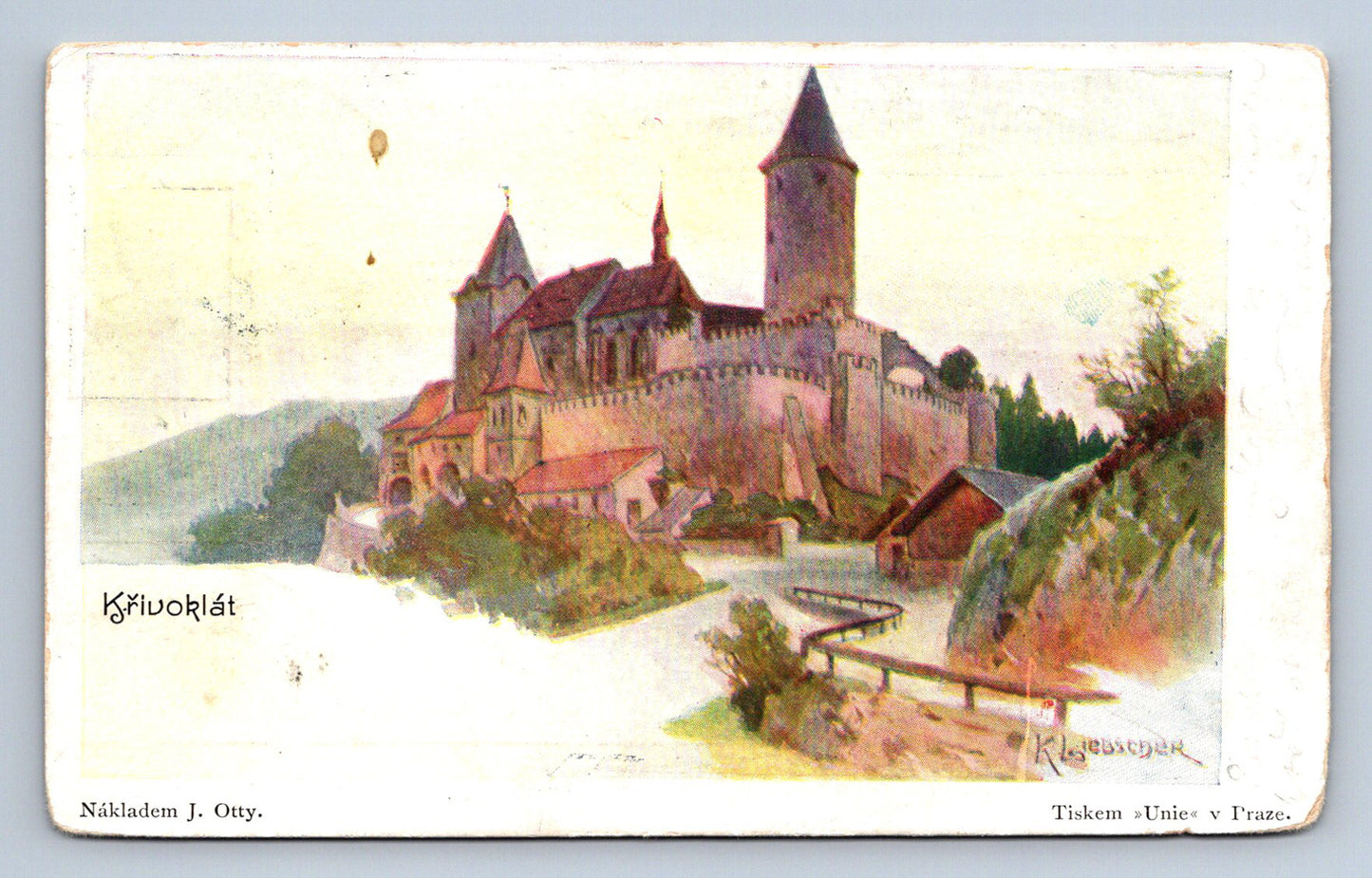 Pohlednice KŘIVOKLÁT (ST2571)