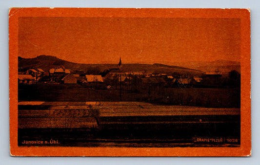 Pohlednice JANOVICE N. ÚHL. - GRAFIE PLZEŇ (ST2580)