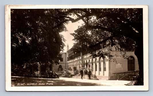 Pohlednice SLIAČ - KÚPELE - HOTEL PRAHA (ST2596)