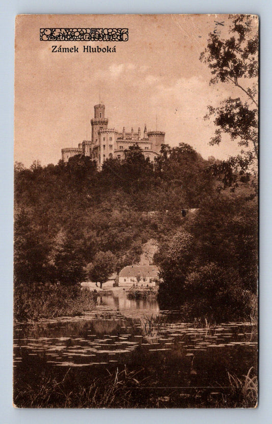 Pohlednice ZÁMEK HLUBOKÁ (ST2621)