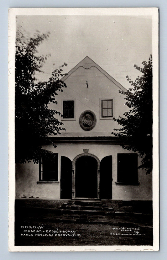 Pohlednice BOROVÁ - MUSEUM V RODNÉM DOMKU HAVLÍČKA BOROVSKÉHO (ST2626)