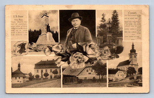 Pohlednice KLENČÍ P ČERCHOVEM - BAARŮV RODNÝ KRAJ koláž (ST2735)