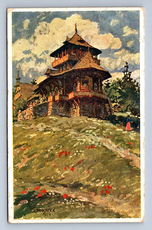 Pohlednice RADHOŠŤ - POUSTEVNA LIBUŠE k.u.k. (ST2808)
