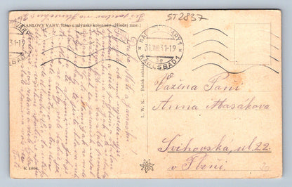 Pohlednice KARLOVY VARY (ST2837)
