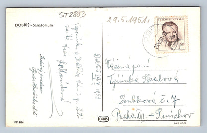 Pohlednice DOBŘÍŠ - SANATORIUM (ST2883)
