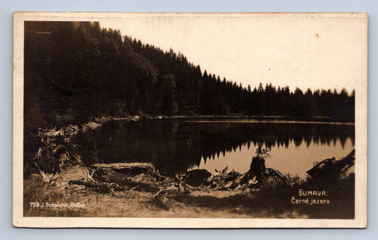 Pohlednice ŠUMAVA - ČERNÉ JEZERO (ST2886)