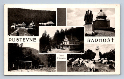 Pohlednice PUSTEVNĚ NA RADHOŠTI - KOLÁŽ (ST2890)