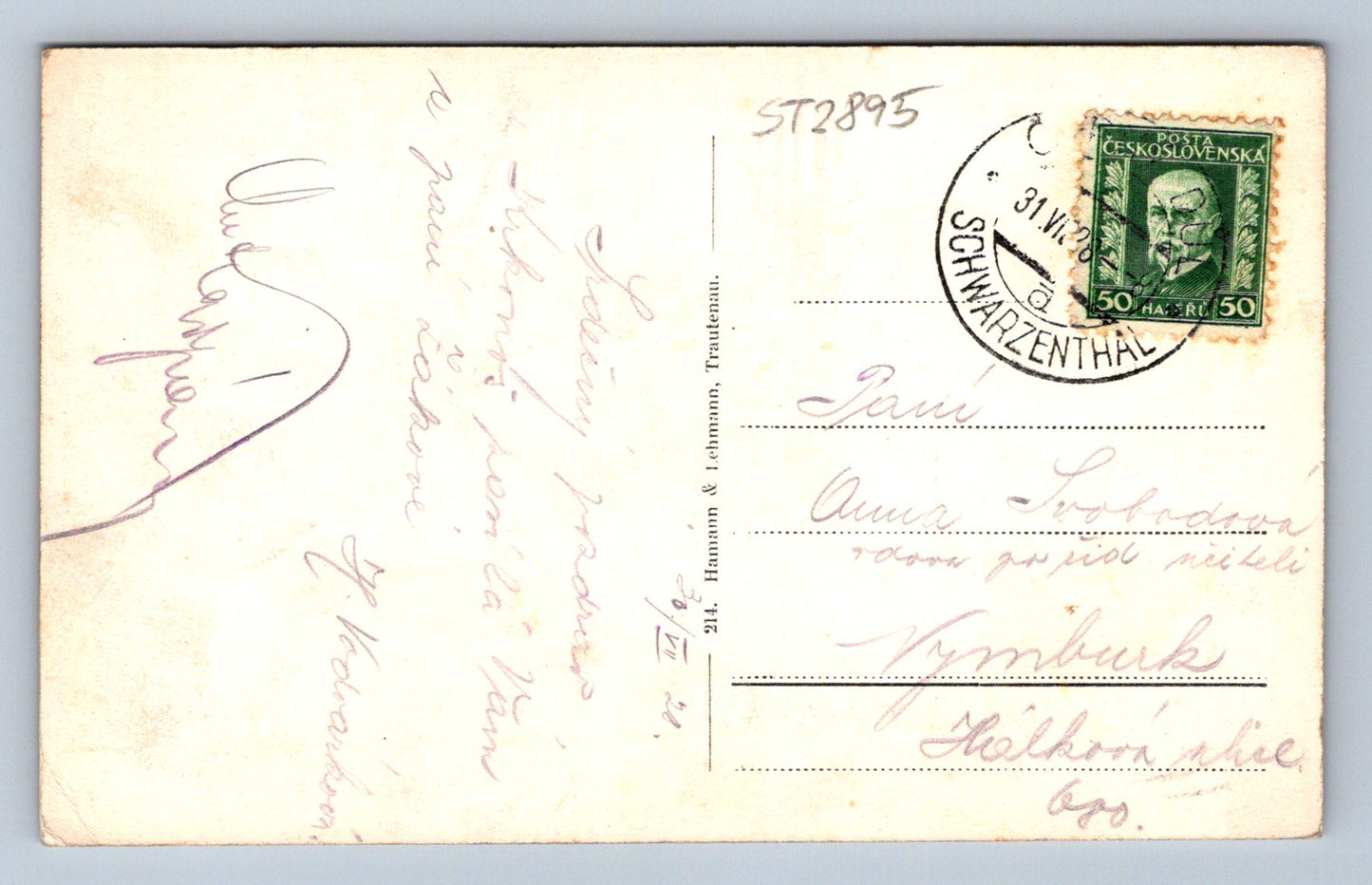 Pohlednice RIEFENGEBIRGE (ST2895)