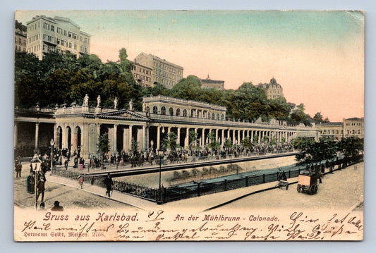Pohlednice KARLOVY VARY (ST2918)