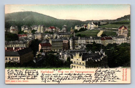 Pohlednice KARLOVY VARY (ST2920)