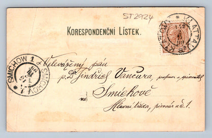 Pohlednice POZDRAV Z KLATOV (ST2924)