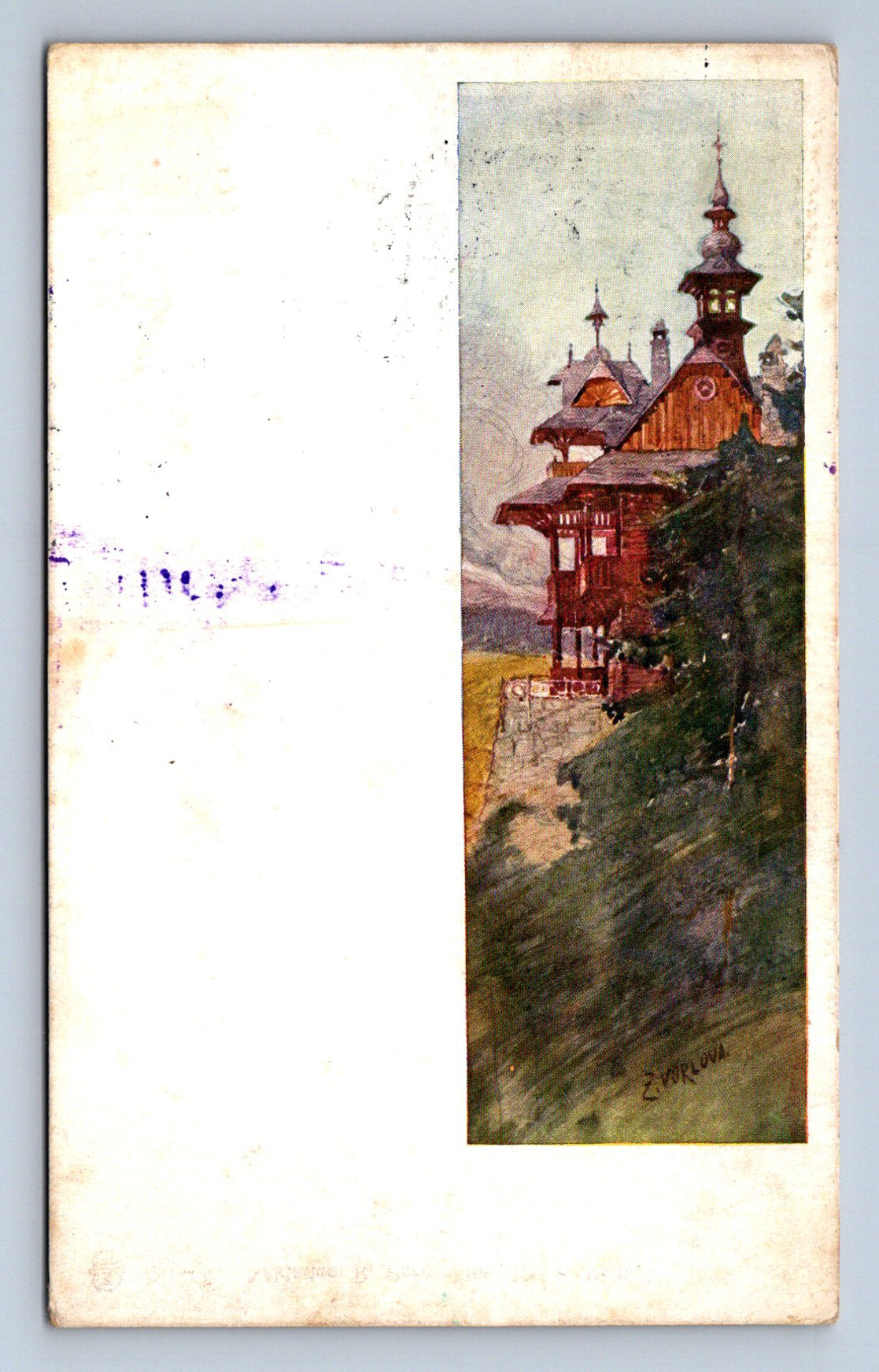 Postcard LOVE AT THE HErmitage (ST2935)