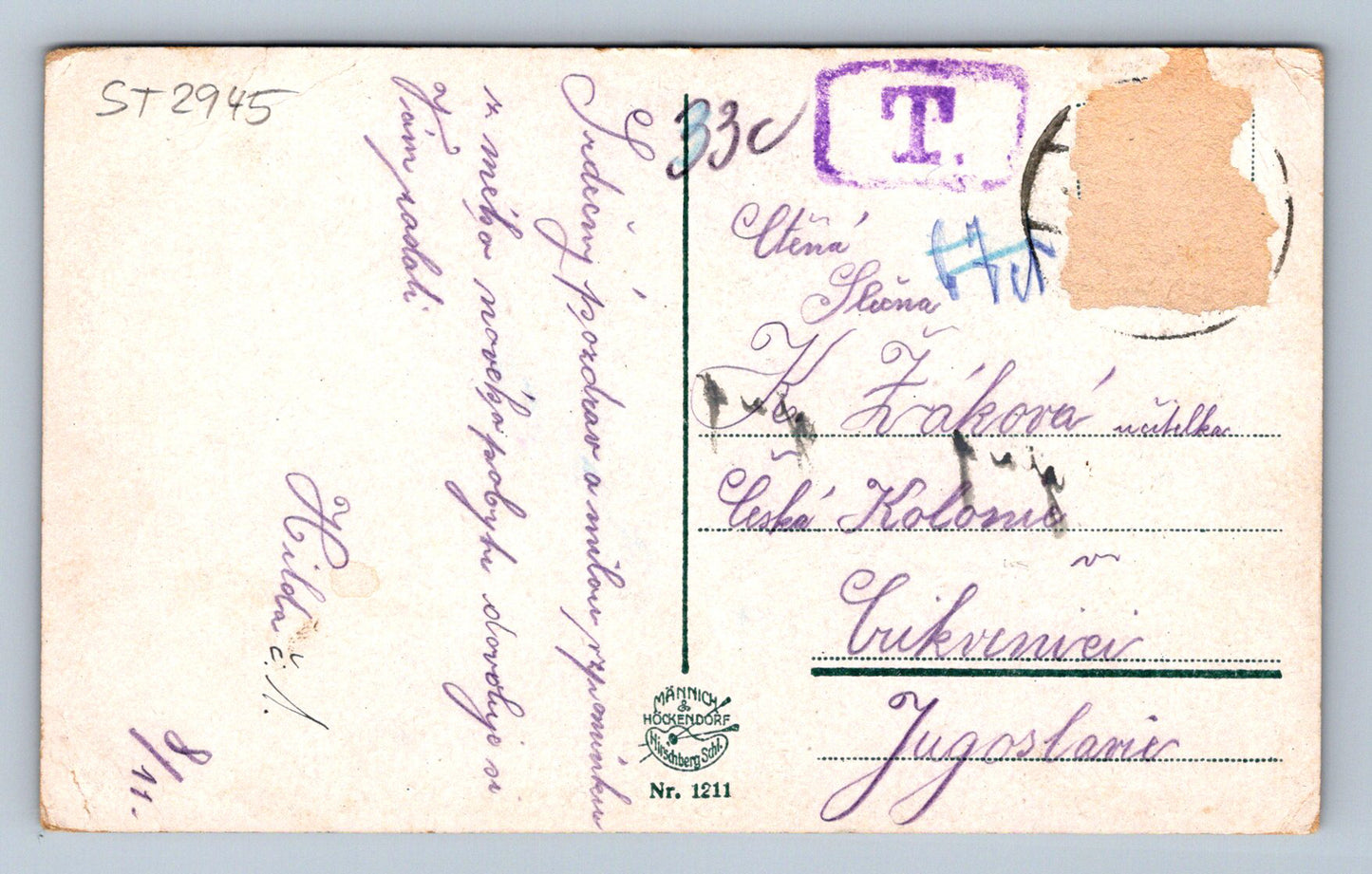 Postcard RIESENGEBIRGE (ST2945)