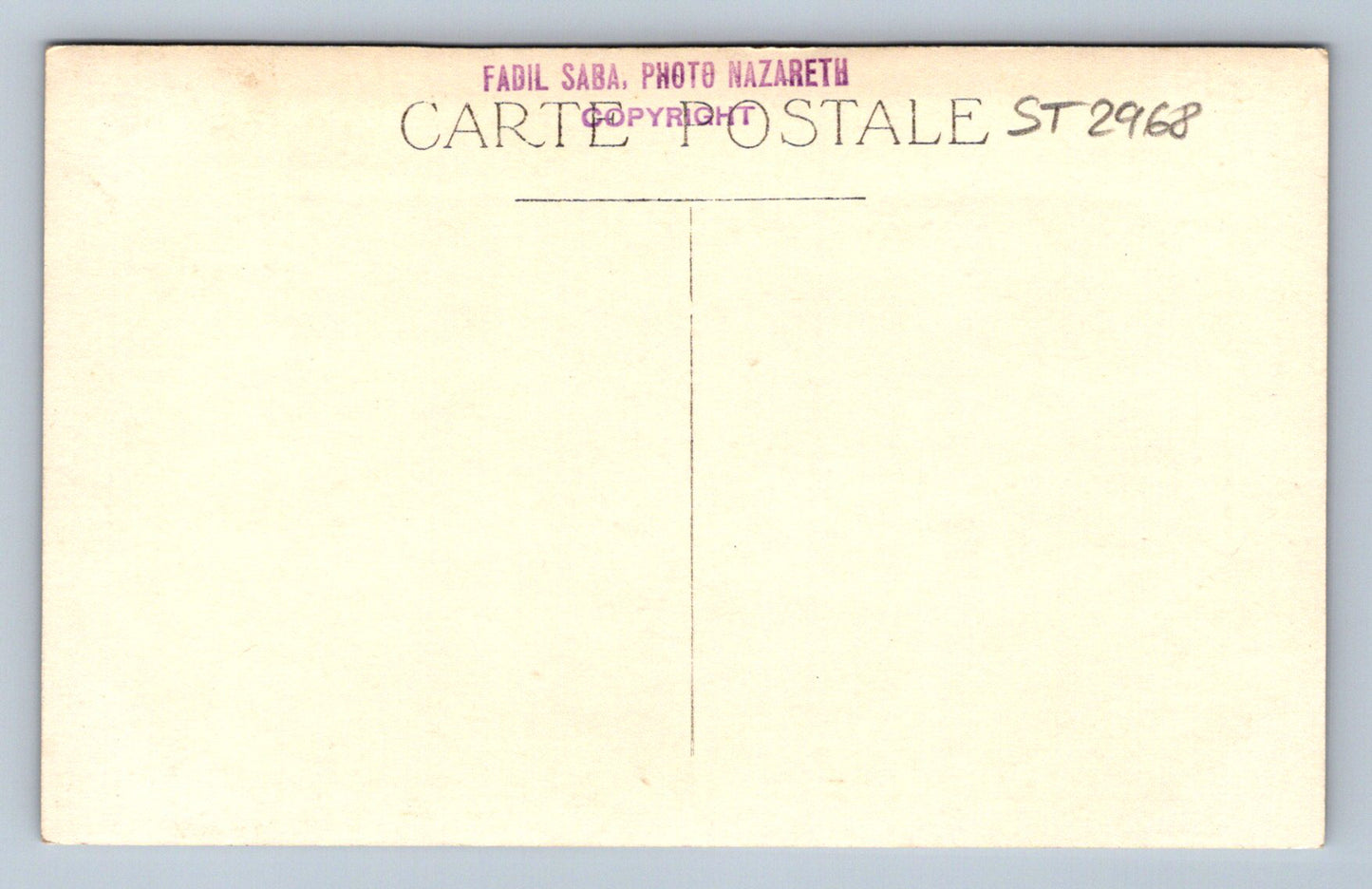 Pohlednice MOUNT TABOR (ST2968)