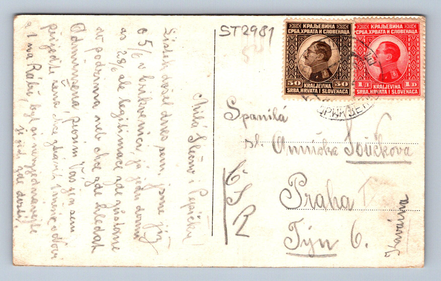 Pohlednice CIRKVENCIA (ST2981)