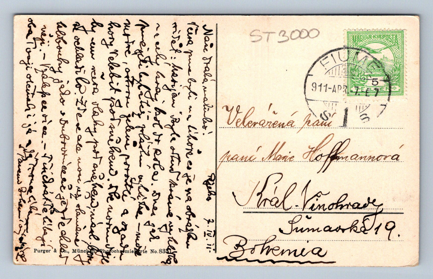 Postcard SPALATO DAL CAMPANILE (ST3000)