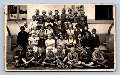 Pohlednice II. TŘÍDA 1936-37 (ST3081)