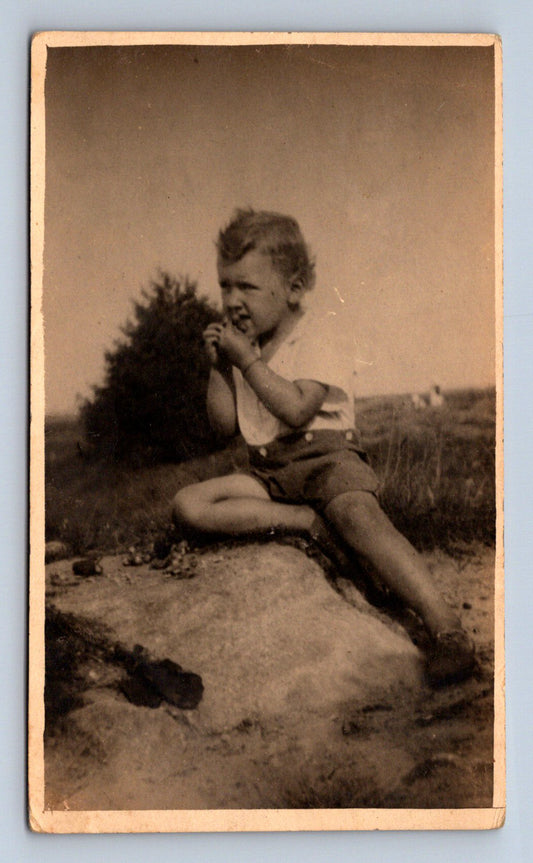 Pohlednice DÍTĚ S TŘEŠNĚMI (ST3175)