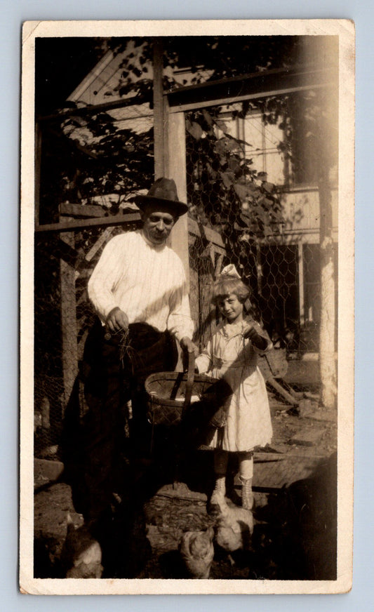 Pohlednice DĚDA A VNUČKA (ST3186)