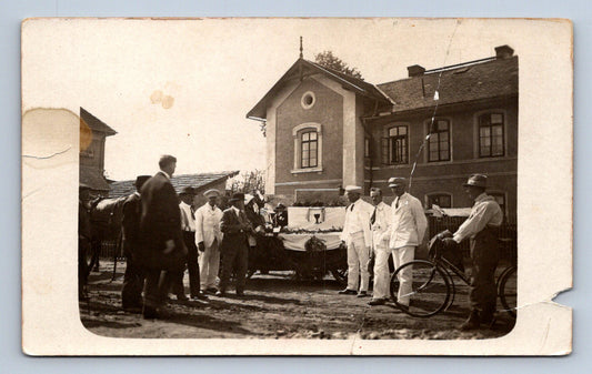 Pohlednice CYKLISTA MŠE OSLAVA CÍRKEV (ST3238)