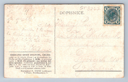 Pohlednice SVATOPLUK ČECH autogram (ST3267)
