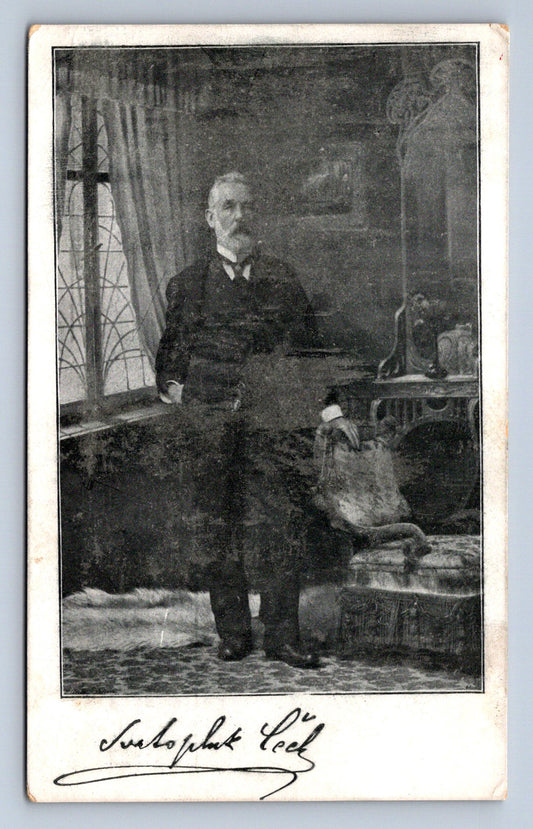 Pohlednice SVATOPLUK ČECH autogram (ST3267)