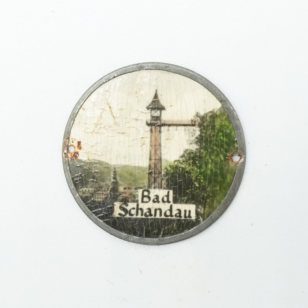 Turistický štítek BAD SCHANDAU (X25749)