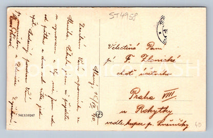 Postcard SLANÝ SLANSKÁ HORA (ST4958)