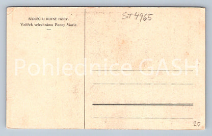 Postcard SEDLEC U KUTNÉ HORY (ST4965)