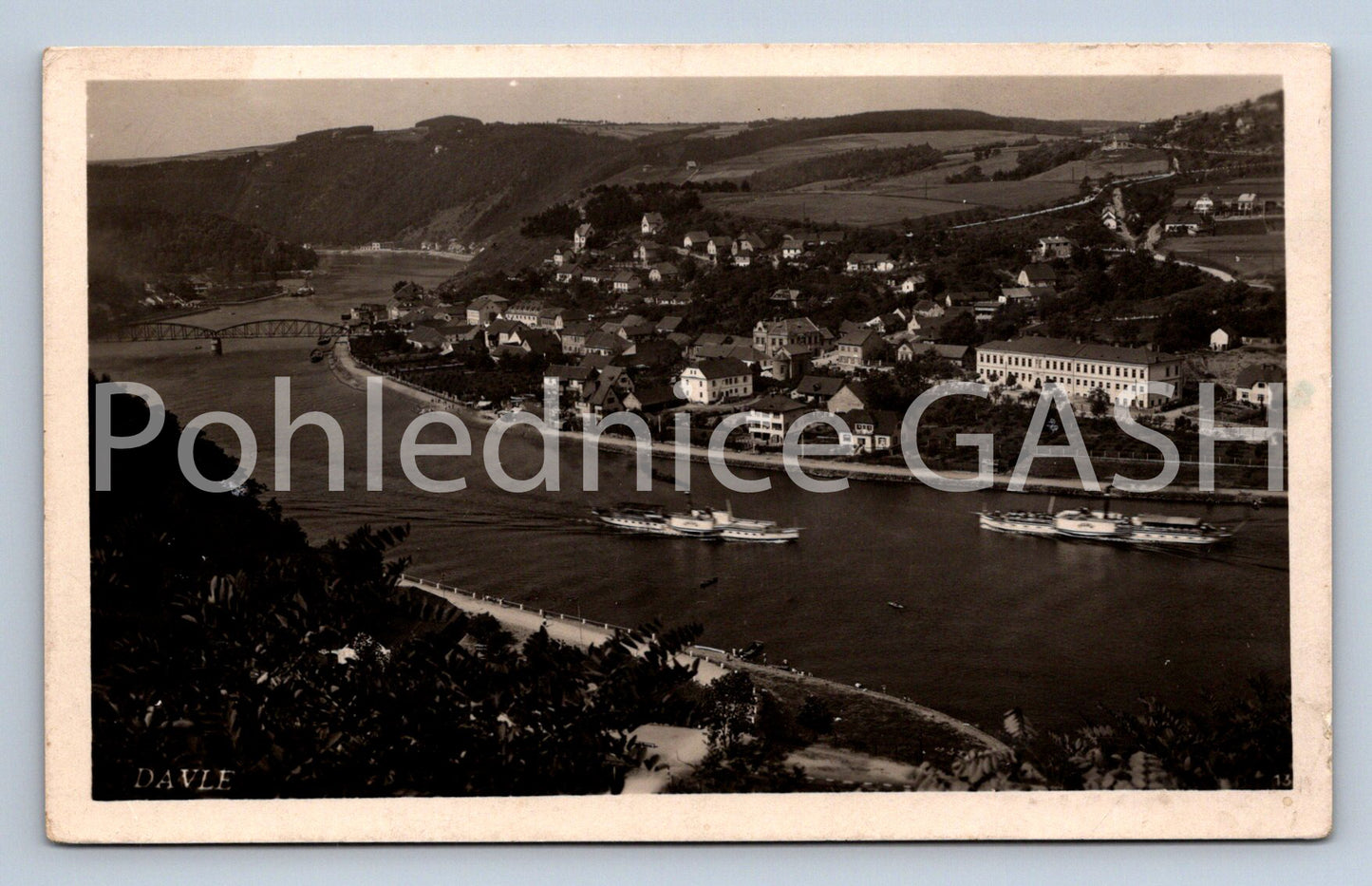 Postcard DAVLE (ST4977)