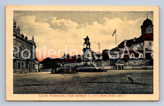 Postcard LÁZNĚ PODEBRADY (ST4986)