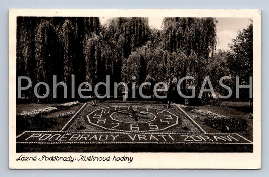 Postcard LÁZNĚ PODEBRADY (ST4988)