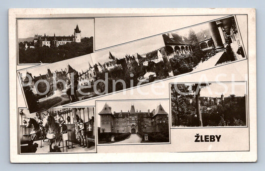 Postcard ŽLEBY (ST4990)