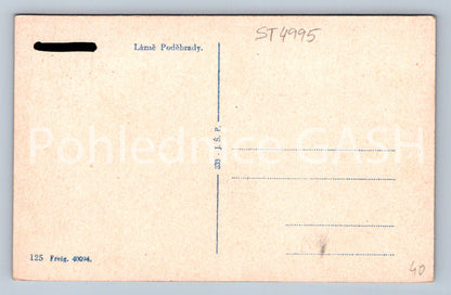 Postcard LÁZNĚ PODEBRADY - COLLAGE (ST4995)