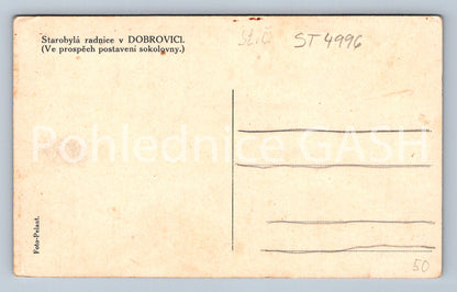 Postcard DOBROVICE (ST4996)