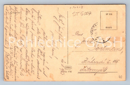 Postcard ČIŠOVICE (ST5007)