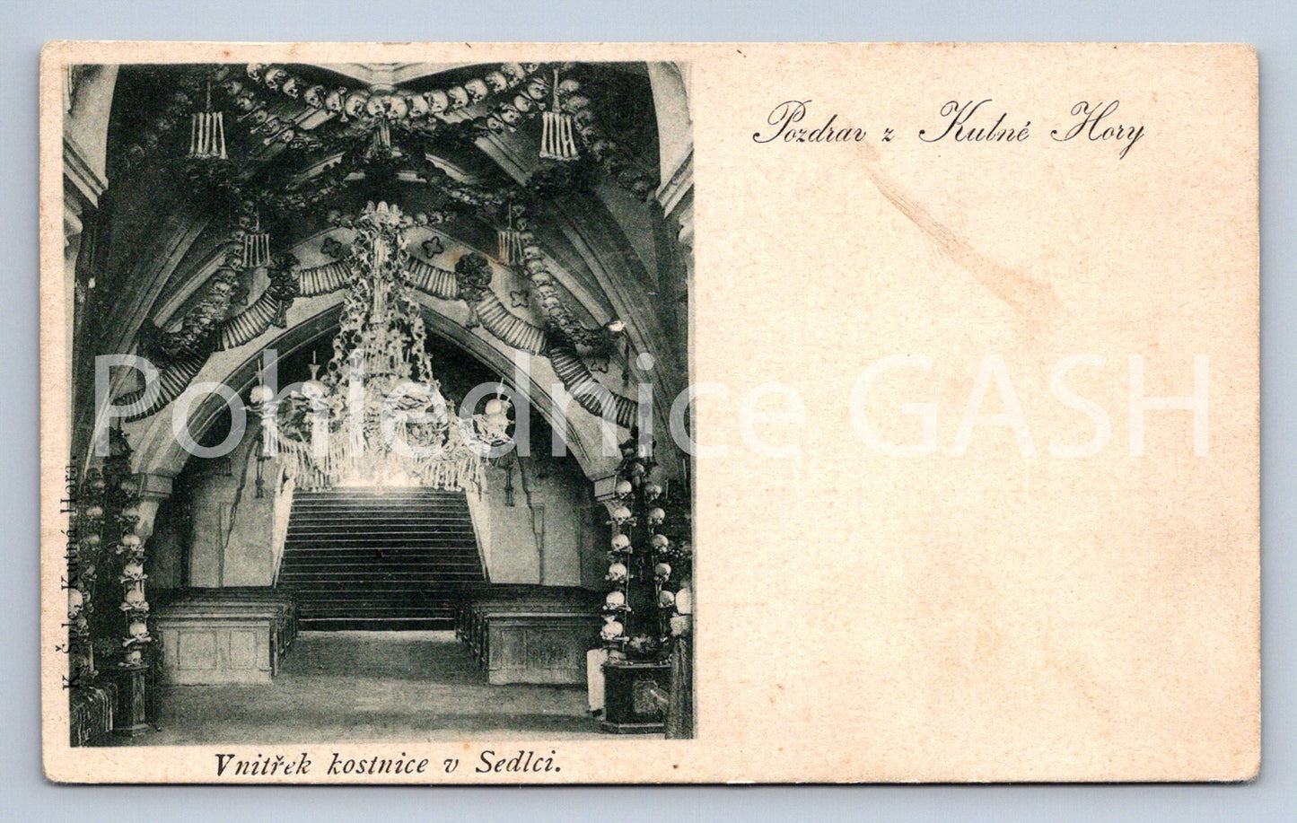 Postcard KUTNÁ HORA (ST5017)