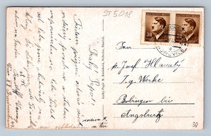 Postcard HOŘOVICE - CASTLE (ST5018)