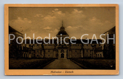 Postcard HOŘOVICE - CASTLE (ST5018)