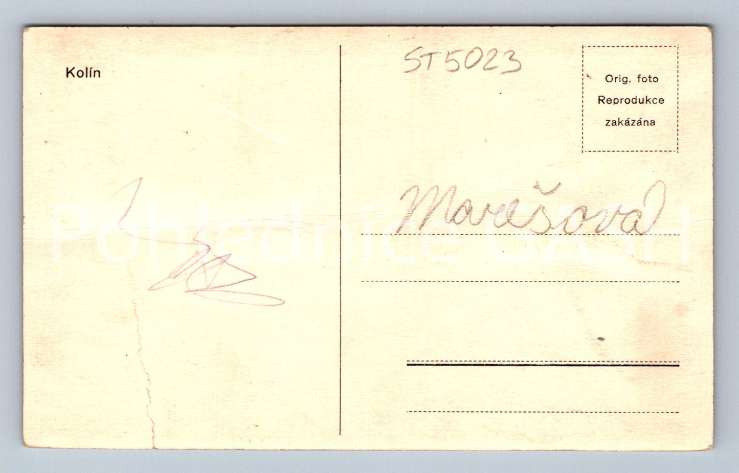 Postcard KOLIN (ST5023)
