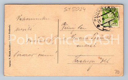 Postcard LÁZNĚ PODEBRADY (ST5024)