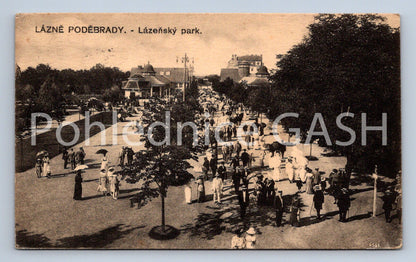 Postcard LÁZNĚ PODEBRADY (ST5024)