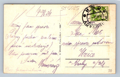 Postcard LÁZNĚ PODEBRADY (ST5025)